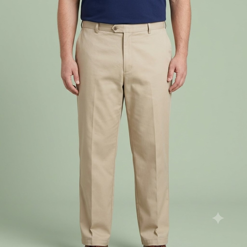 IZOD‎ Golf Classic Fit Pants Mens 44x30 Khaki Performance